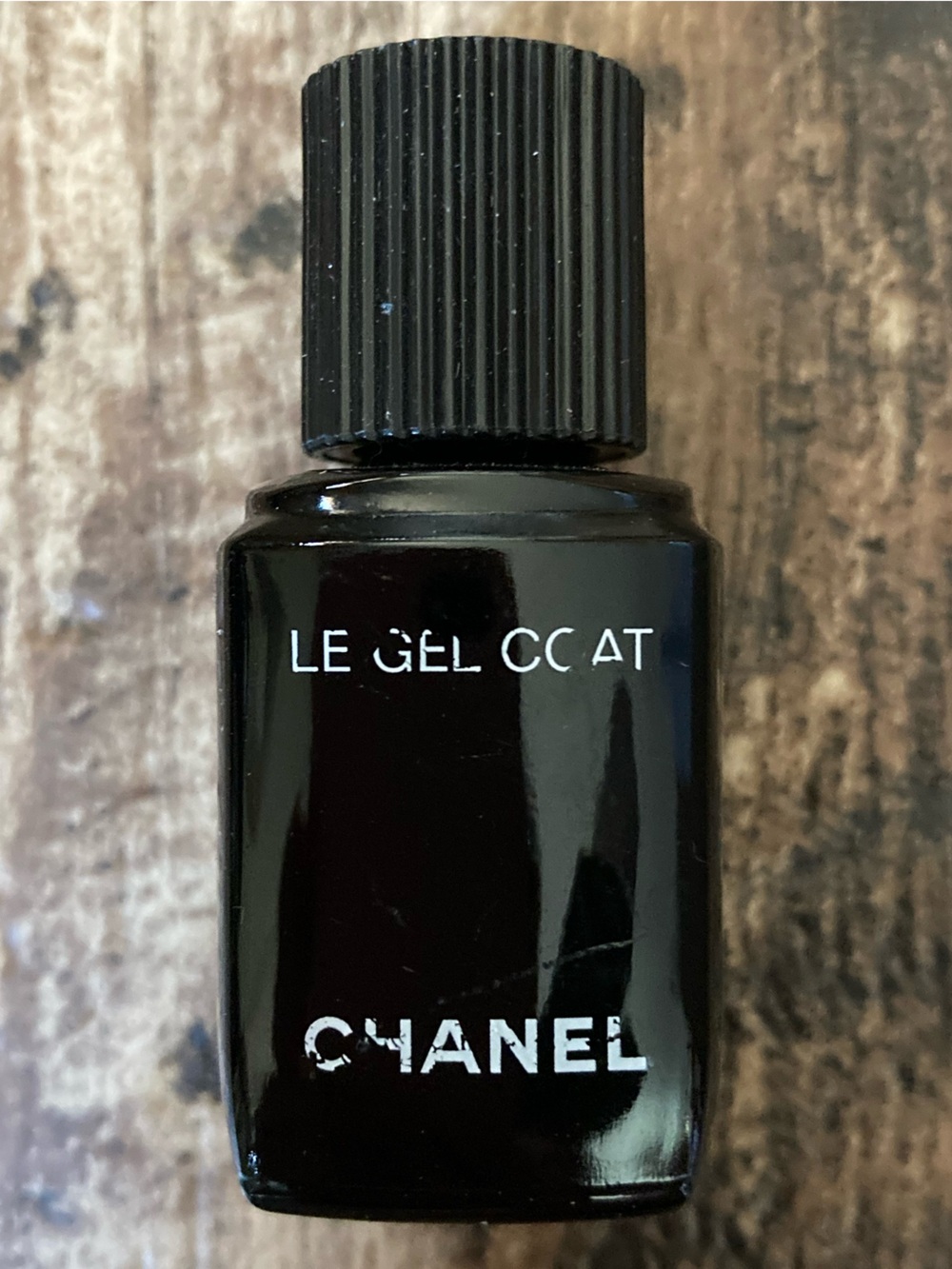 CHANEL Black Le Gel CC At Nail Treatment Bottle